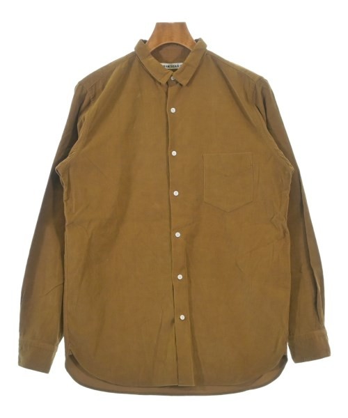 OLDMAN'S TAILOR 纯棉男士休闲衬衫 棕色 M 日本制